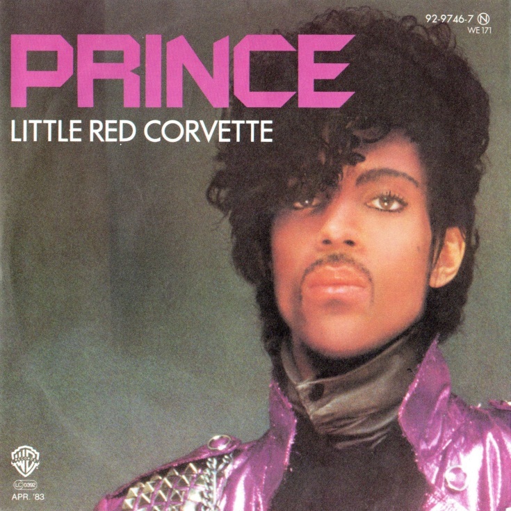 Prince's "Little Red Corvette" album cover